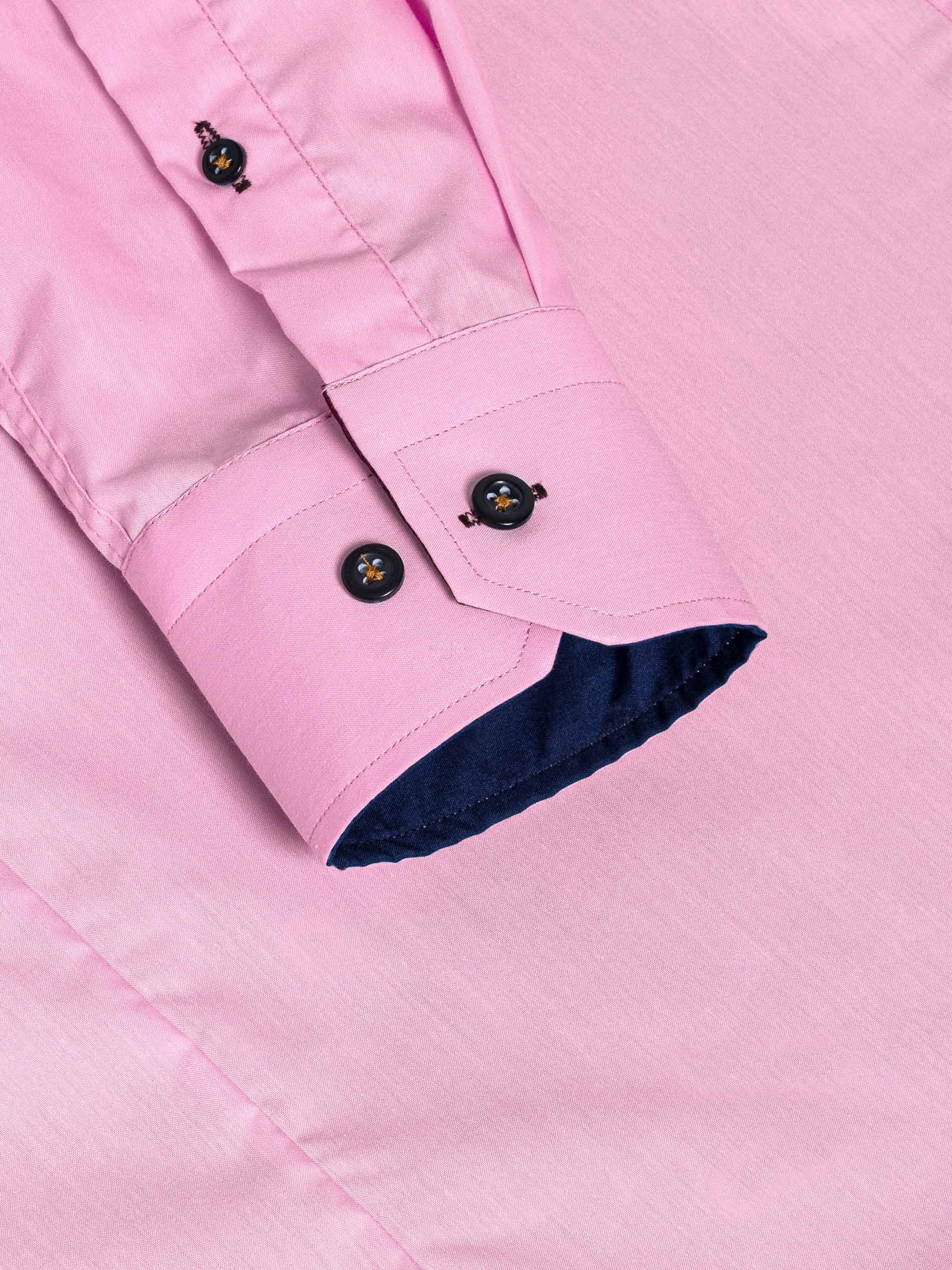 Overhemd Lange Mouw 85320 Metz Pink